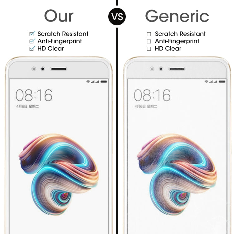 100 PCS for Xiaomi Mi 5X / A1 0.26mm 9H Surface Hardness 2.5D Explosion-proof Full Screen Tempered Glass Screen Film -  by PMC TechLife | Online Shopping South Africa | PMC TechLife