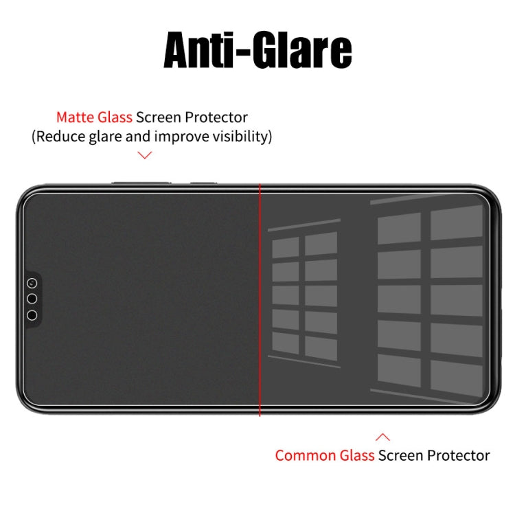 50 PCS Non-Full Matte Frosted Tempered Glass Film for Xiaomi Redmi Note 5 / Note 5 Pro, No Retail Package -  by PMC TechLife | Online Shopping South Africa | PMC TechLife