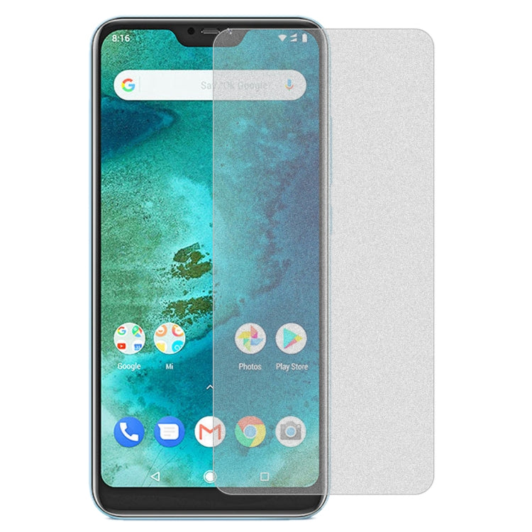 50 PCS Non-Full Matte Frosted Tempered Glass Film for Xiaomi Redmi 6 Pro, No Retail Package -  by PMC TechLife | Online Shopping South Africa | PMC TechLife
