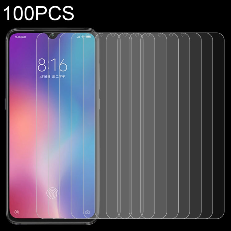 100 PCS 0.26mm 9H 2.5D Tempered Glass Film for Xiaomi Mi 9 -  by PMC TechLife | Online Shopping South Africa | PMC TechLife