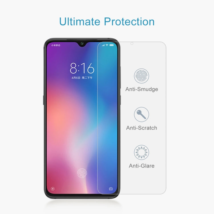 100 PCS 0.26mm 9H 2.5D Tempered Glass Film for Xiaomi Mi 9 -  by PMC TechLife | Online Shopping South Africa | PMC TechLife