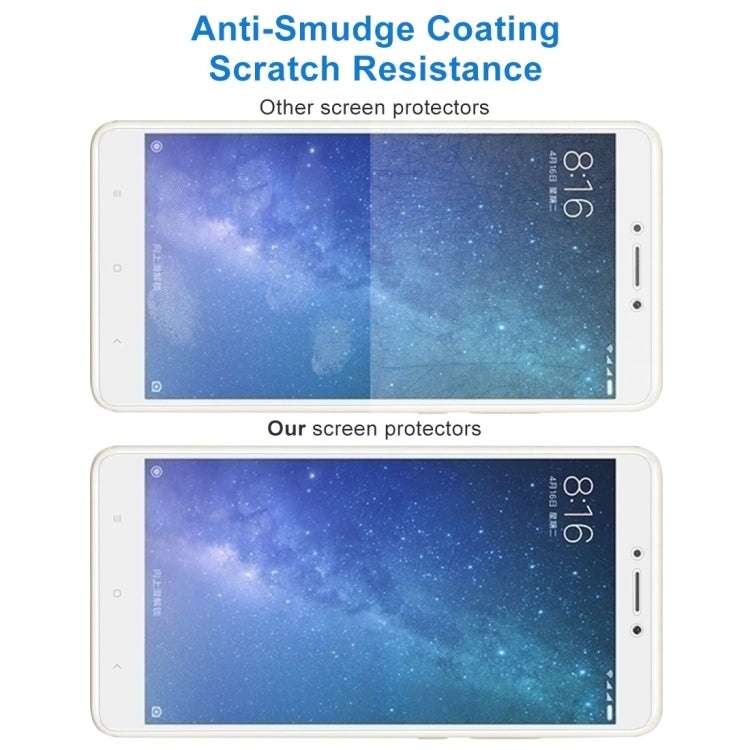 100 PCS for  Xiaomi Mi Max 2 0.3mm 9H Surface Hardness 2.5D Explosion-proof Non-full Screen Tempered Glass Screen Film -  by PMC TechLife | Online Shopping South Africa | PMC TechLife