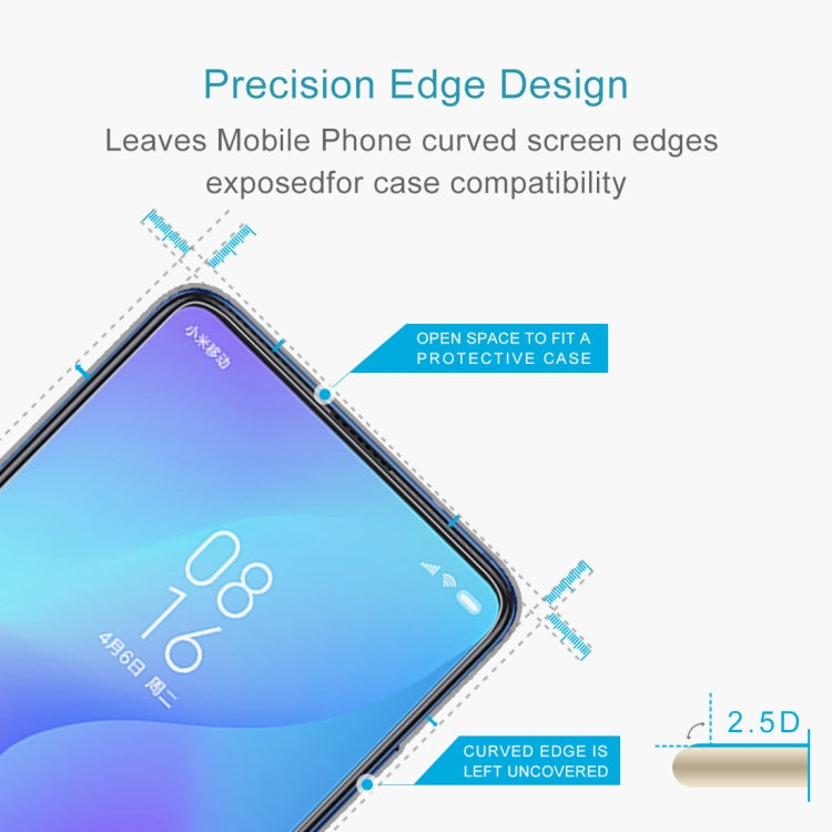 100 PCS 0.26mm 9H 2.5D Tempered Glass Film for Xiaomi Redmi K20 / K20 Pro / K20 Pro Premium -  by PMC TechLife | Online Shopping South Africa | PMC TechLife