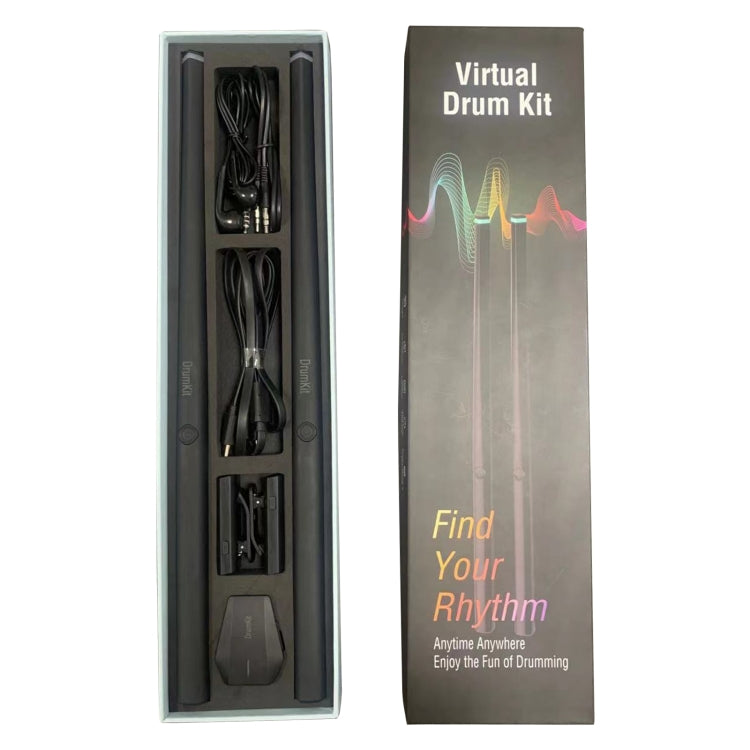 Hyperdrum Somatosensory Virtual Drum Kit Smart Portable Musical Instrument (Black) - free shipping - PMC TechLife - Order now!