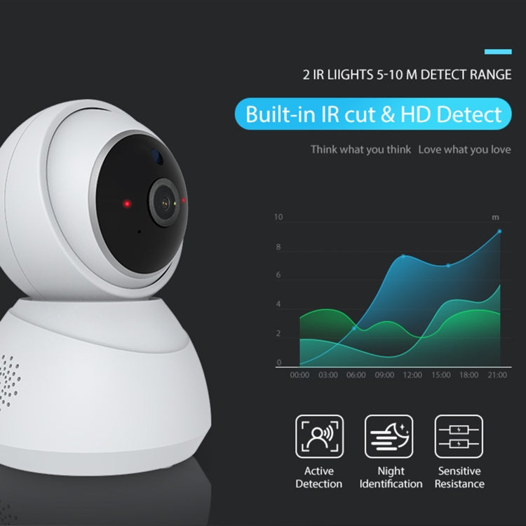NEO NIP-68RQ WiFi Indoor Smart PT IP Camera (White) - Wireless Camera by NEO | Online Shopping South Africa | PMC TechLife