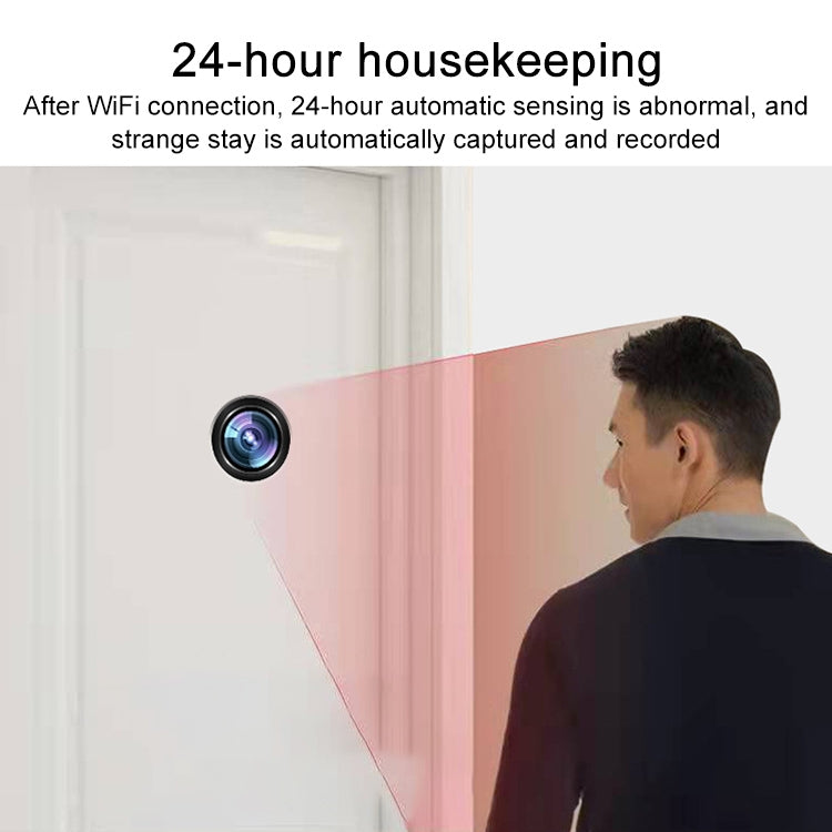 SDTX-9 1.8mm Focal Length Smart Home WiFi Remote HD Electronic Cat Eye Camera(Black) - free shipping - PMC TechLife - Order now!