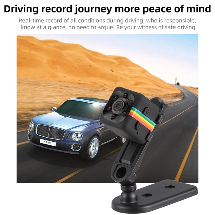 SQ11 Mini DV HD 480P 6 LEDs Sport Recorder Camera with Holder, Support Monitor Detection & IR Night Vision & TF Card (Red) - free shipping - PMC TechLife - Order now!