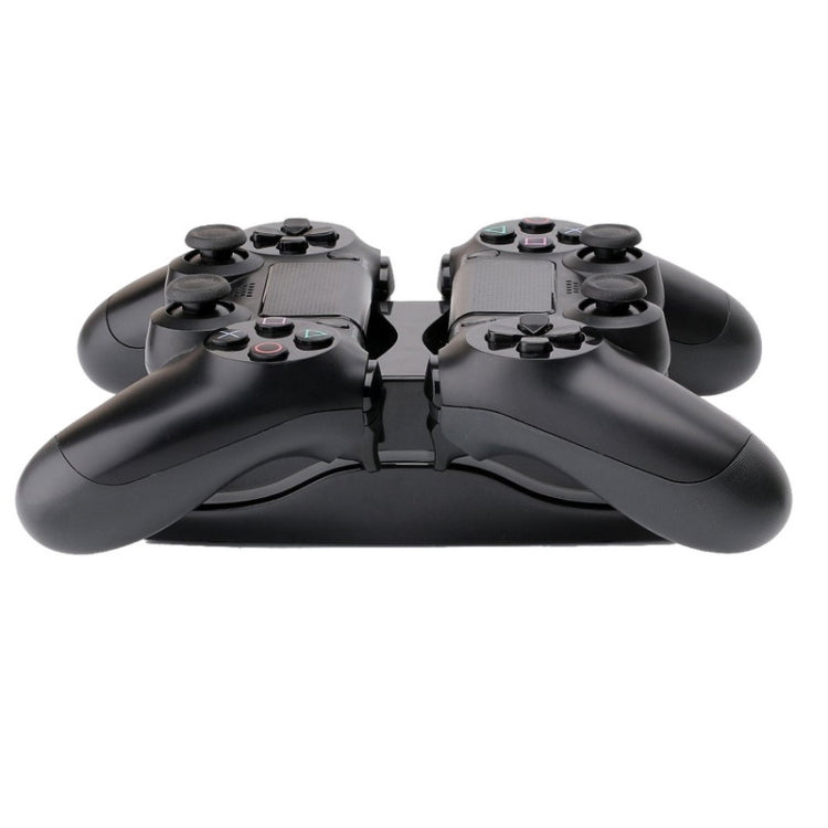 Special UFO Shape 2 x USB Charging Dock Station Stand / Controller Charging Stand for PS4 Playstation 4  with Multi Colors LED(Black) - free shipping - PMC TechLife - Order now!