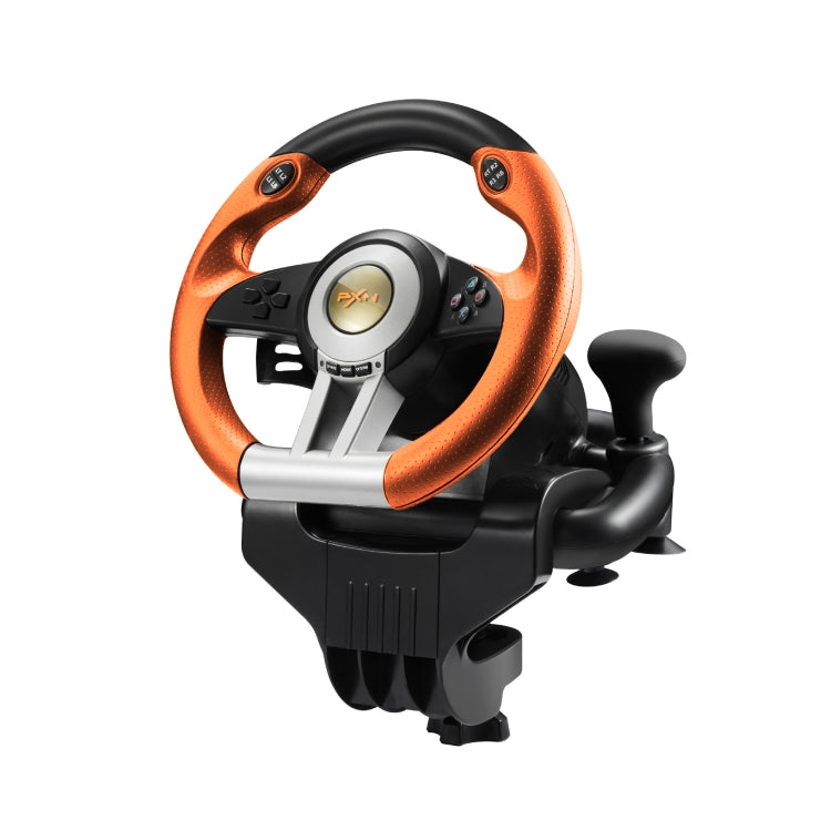PXN-V3 Racing Game Steering Wheel for PC / PS3 / 4 / xbox one / switch(Orange) - free shipping - PMC TechLife - Order now!