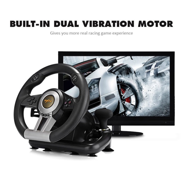 PXN-V3 Racing Game Steering Wheel for PC / PS3 / 4 / xbox one / switch(Orange) - free shipping - PMC TechLife - Order now!