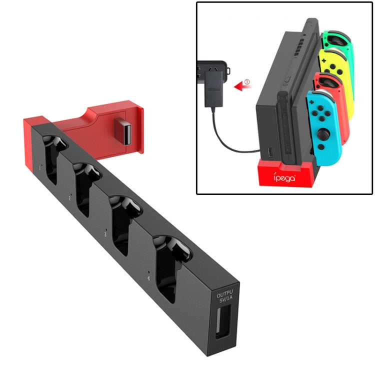 iPega PG-9186 Game Controller Charger Charging Dock Stand Station Holder with Indicator for Nintendo Switch Joy-Con - free shipping - PMC TechLife - Order now!