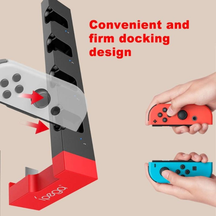 iPega PG-9186 Game Controller Charger Charging Dock Stand Station Holder with Indicator for Nintendo Switch Joy-Con - free shipping - PMC TechLife - Order now!