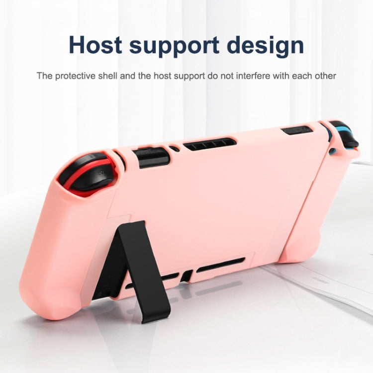 For Nintendo Switch Pure Color Shockproof TPU Case(Purple) - Cases by PMC TechLife | Online Shopping South Africa | PMC TechLife