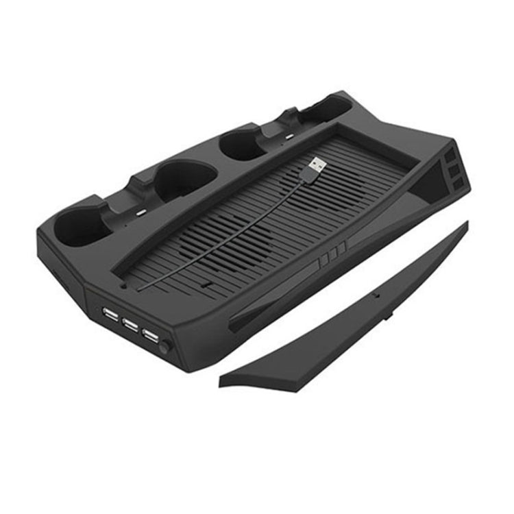 KJH P5-010 Vertical Charging Stand With Cooling Fan For PS5 De / UHD - Charger & Power by PMC TechLife | Online Shopping South Africa | PMC TechLife