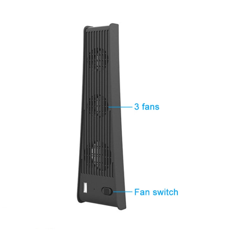 KJH P5-009 Console Cooling Fan For PS5(Black) - Others by PMC TechLife | Online Shopping South Africa | PMC TechLife