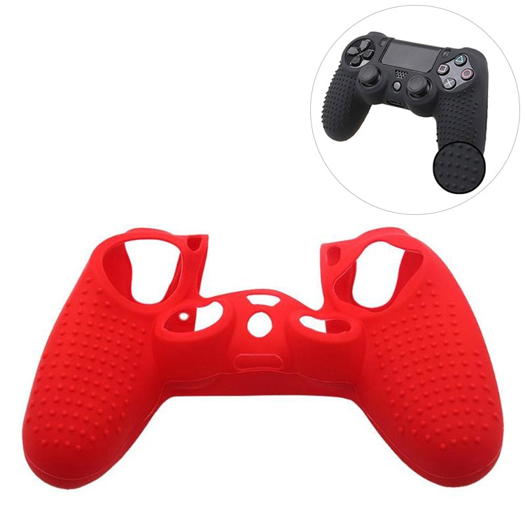 Non-slip Silicone Protective Case for Sony PS4(Red) - free shipping - PMC TechLife - Order now!