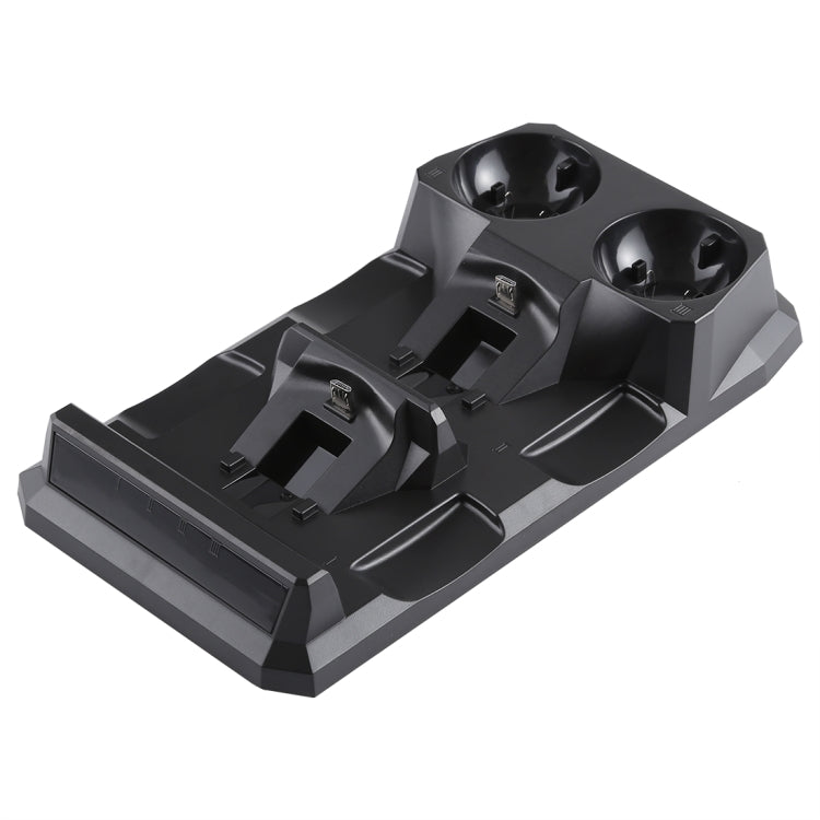 4 in 1 Charger USB Charging Dock Station Stand with LED Indicator for Playstation PS4 Controller & PS Move Controller - Charger & Power by PMC TechLife | Online Shopping South Africa | PMC TechLife