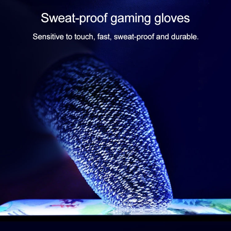 A Pair Nylon + Conductive Fiber Non-slip Sweat-proof Touch Screen Breathable E-sport Gloves - Gaming Finger Sleeves by PMC TechLife | Online Shopping South Africa | PMC TechLife