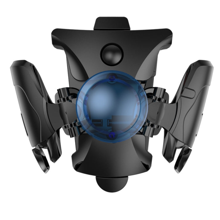 Non-slip Alloy Separable Button Mobile Phone Game Shooting Gamepad, Support Burst Mode, Suitable for 4.7-6.5 inch Mobile Phones(Black) - Handle Shooter by PMC TechLife | Online Shopping South Africa | PMC TechLife