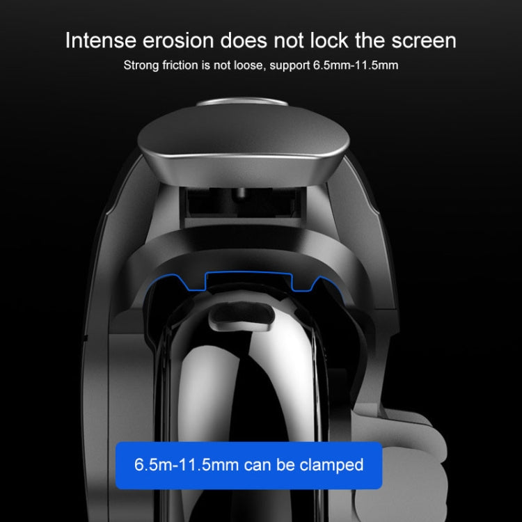 Non-slip Alloy Separable Button Mobile Phone Game Shooting Gamepad, Support Burst Mode, Suitable for 4.7-6.5 inch Mobile Phones(Black) - Handle Shooter by PMC TechLife | Online Shopping South Africa | PMC TechLife