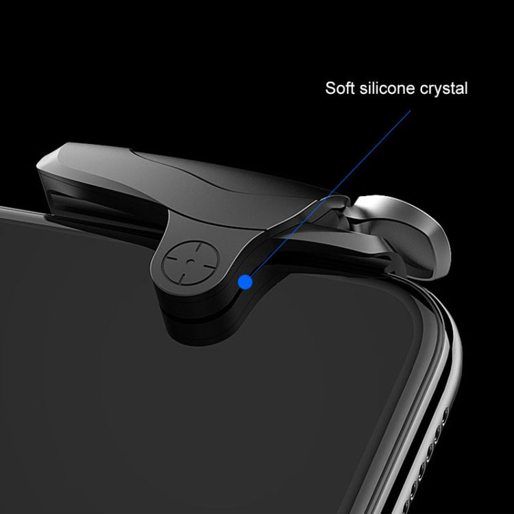 Non-slip Alloy Separable Button Mobile Phone Game Shooting Gamepad, Support Burst Mode, Suitable for 4.7-6.5 inch Mobile Phones(Black) - Handle Shooter by PMC TechLife | Online Shopping South Africa | PMC TechLife