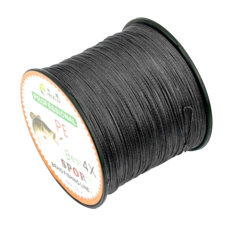 HENGJIA 4.0# 0.34mm 45LB 18.1kg Tension 500m Extra Strong 4 Shares Braid PE Fishing Line Kite Line(Black) - Fishing Lines & Ropes by HENGJIA | Online Shopping South Africa | PMC TechLife | Buy Now Pay Later Mobicred