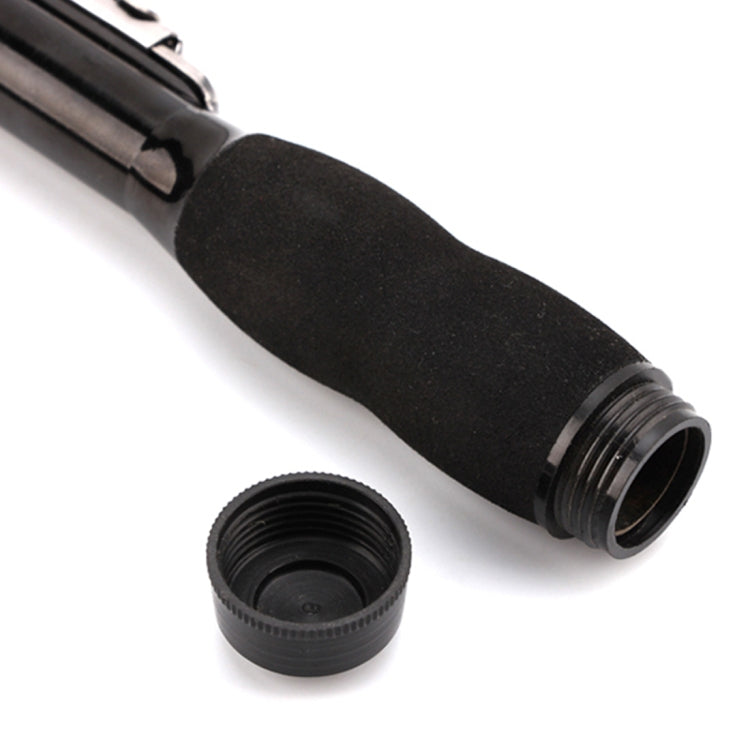 36cm Portable Telescopic Sea Fishing Rod Mini Fishing Pole, Extended Length : 2.1m, Black Tube-type Reel Seat - free shipping - PMC TechLife - Order now!