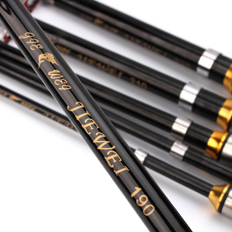 36cm Portable Telescopic Sea Fishing Rod Mini Fishing Pole, Extended Length : 2.1m, Black Tube-type Reel Seat - free shipping - PMC TechLife - Order now!