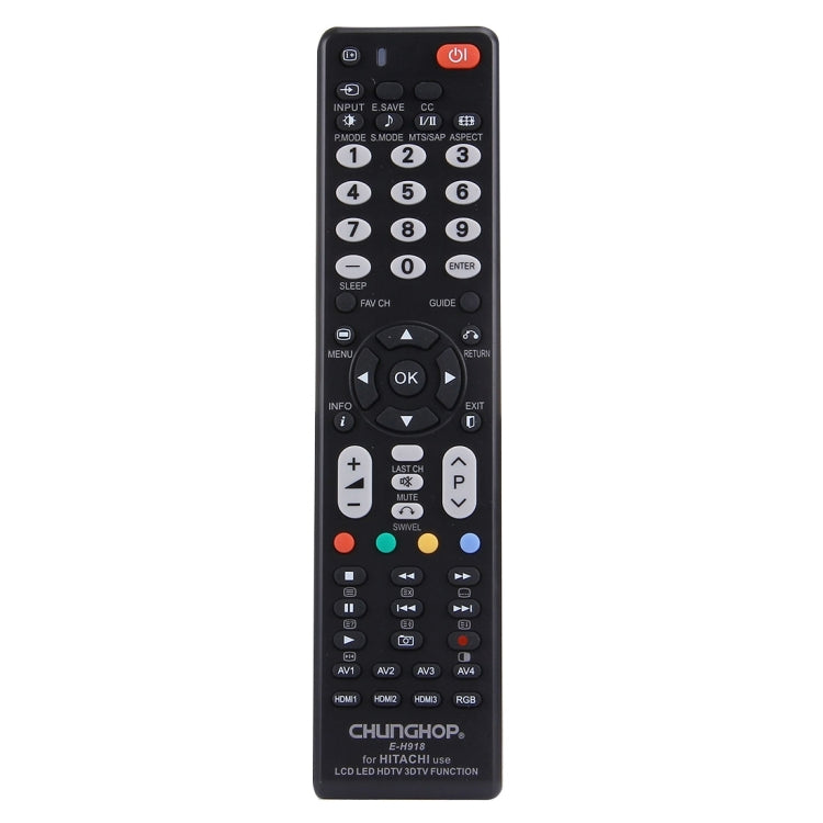 CHUNGHOP E-H918 Universal Remote Controller for HITACHI LED TV / LCD TV / HDTV / 3DTV - TV by CHUNGHOP | Online Shopping South Africa | PMC TechLife