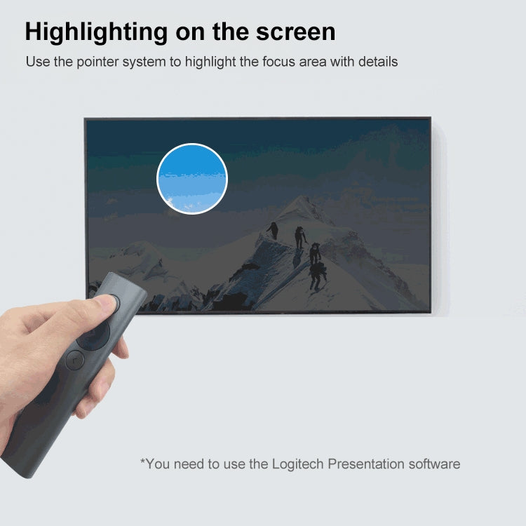 Logitech Spotlight 2.4Ghz USB Wireless Presenter PPT Remote Control Flip Pen (Gold) - free shipping - PMC TechLife - Order now!