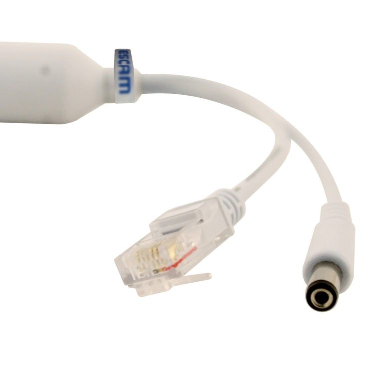 ESCAM POE S2 Data Exchange Cable POE Splitter Connect to POE switch for IP Cameras, Transmission Distance: 30m(White) - free shipping - PMC TechLife - Order now!