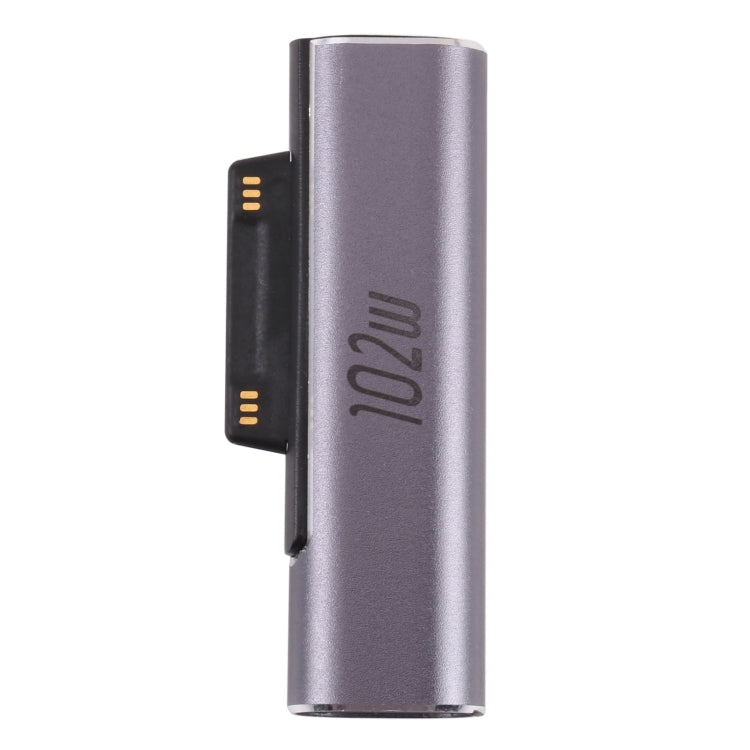 102W USB-C / Type-C Female Charging Adapter for Microsoft Surface Pro 3 / 4 / 5 / 6 / 7 / Surface Go - For Microsoft by PMC TechLife | Online Shopping South Africa | PMC TechLife | Buy Now Pay Later Mobicred
