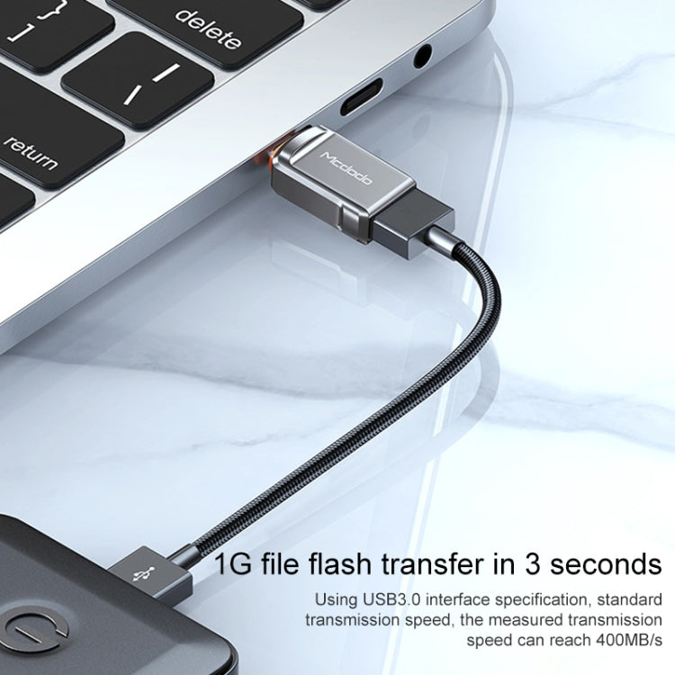 MCDODO USB 3.0 Female to USB-C / Type-C Male OTG Converter USB Flash Disk - free shipping - PMC TechLife - Order now!