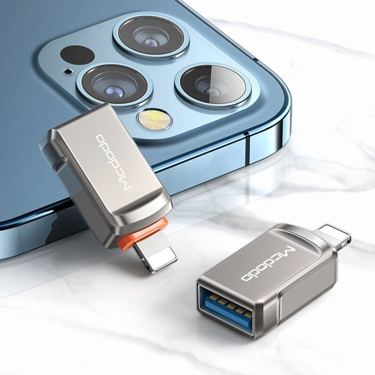 MCDODO USB 3.0 Female to 8 Pin Male OTG Converter USB Flash Disk - U Disk & Card Reader by Mcdodo | Online Shopping South Africa | PMC TechLife | Buy Now Pay Later Mobicred