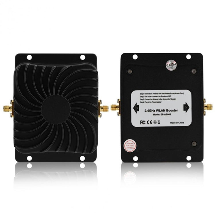 EDUP EP-AB003 8W 2.4GHz WiFi Signal Extender Broadband Amplifier with Antenna for Wireless Router, EU Plug - free shipping - PMC TechLife - Order now!
