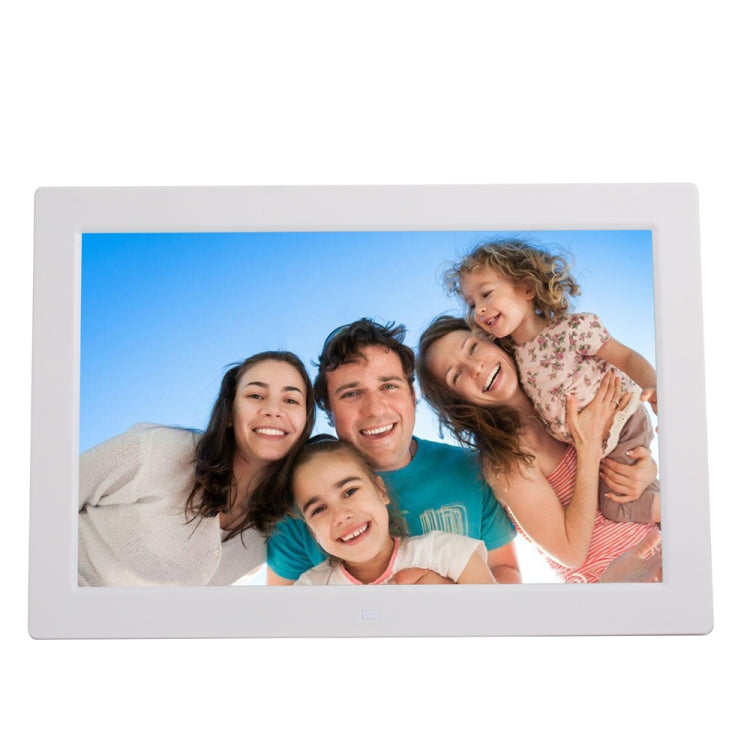 13 inch High-definition Digital Photo Frame Electronic Photo Frame Showcase Display Video Advertising Machine(White) - free shipping - PMC TechLife - Order now!
