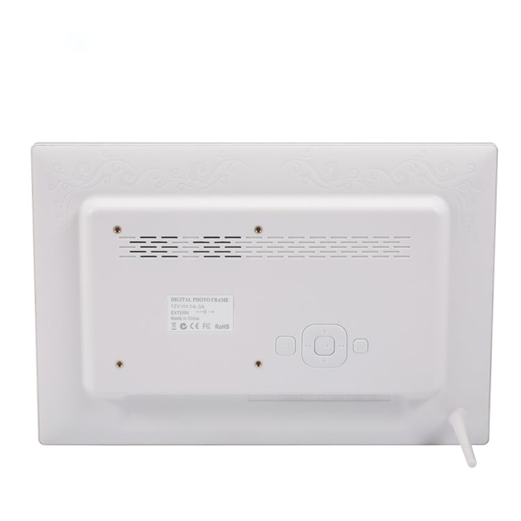 13 inch High-definition Digital Photo Frame Electronic Photo Frame Showcase Display Video Advertising Machine(White) - free shipping - PMC TechLife - Order now!