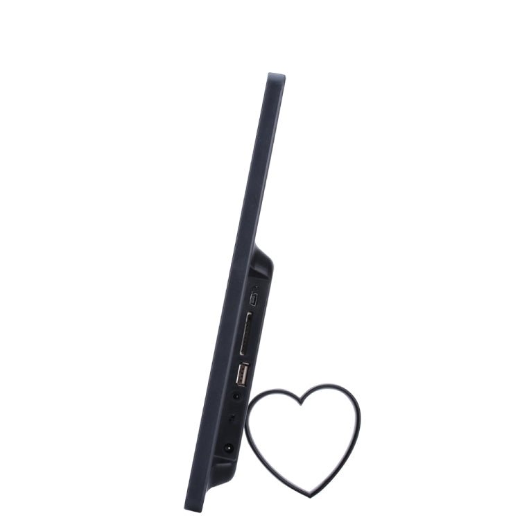 15-inch Digital Photo Frame Electronic Photo Frame Ultra-narrow Side Support 1080P Wall-mounted Advertising Machine(Black) - free shipping - PMC TechLife - Order now!