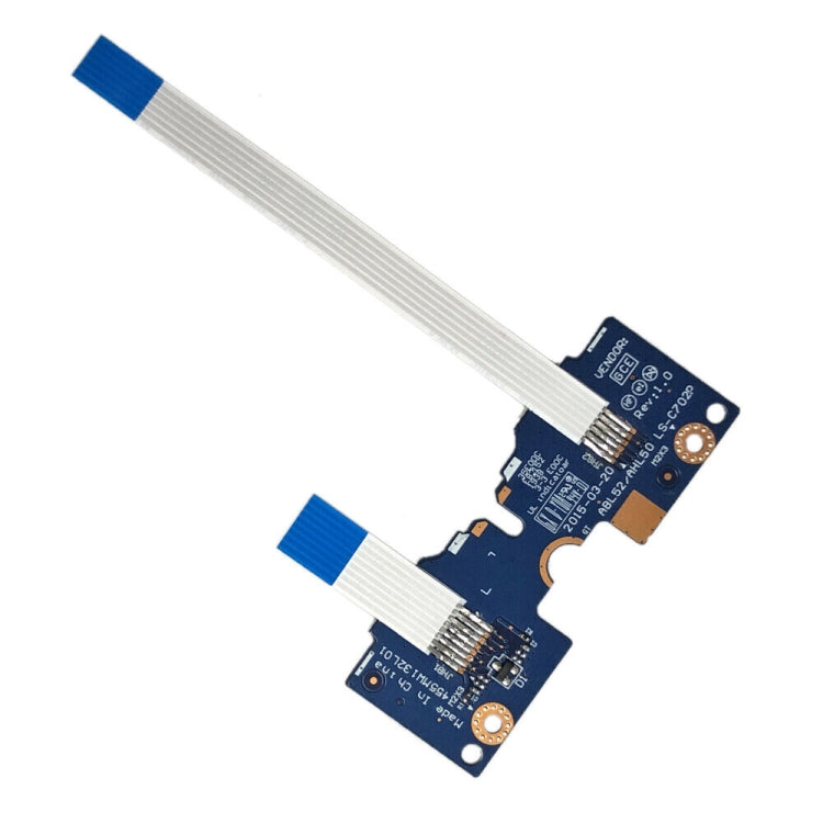 Laptop Touchpad With Flex Cable For HP 15-BN 15-BA 15-AY  15-AC 15-AC121DX 15-AF 15-AC135NA 250 G4 LS-C702P - HP Spare Parts by PMC TechLife | Online Shopping South Africa | PMC TechLife