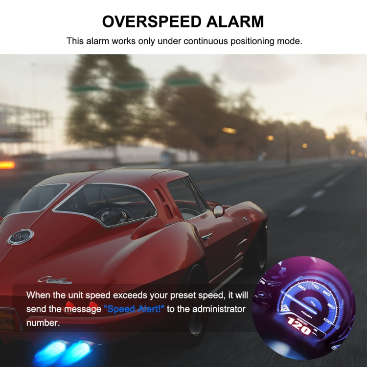 TKSTAR TK935 3000mAh GPS Pet Livestock Car Tracker IP65 Level Waterproof Locator(Black) - Pet Tracker by PMC TechLife | Online Shopping South Africa | PMC TechLife | Buy Now Pay Later Mobicred