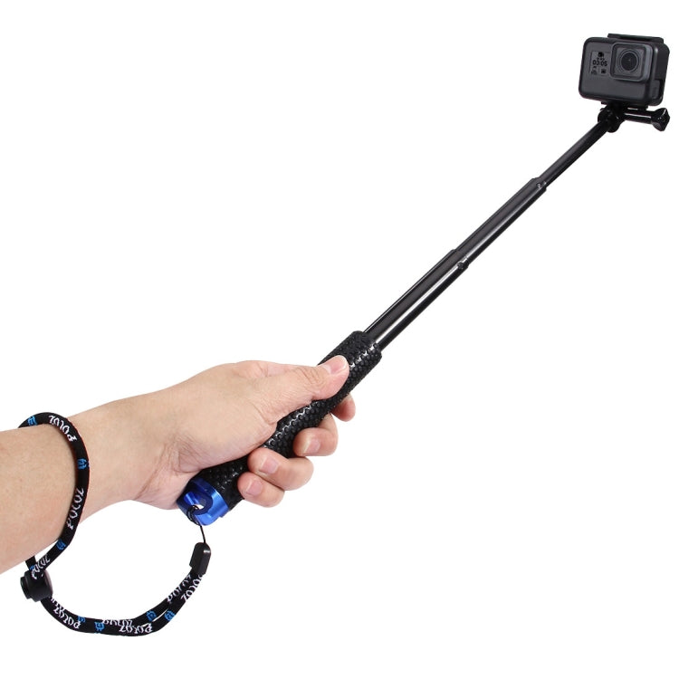 PULUZ Handheld Extendable Pole Monopod for GoPro, Insta360, DJI and Other Action Cameras, Length: 19-49cm - free shipping - PMC TechLife - Order now!