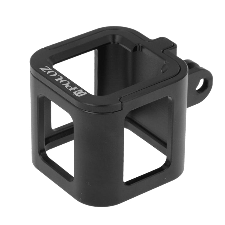 PULUZ Housing Shell CNC Aluminum Alloy Protective Cage with Insurance Frame for GoPro HERO5 Session /HERO4 Session /HERO Session(Black) - Metal Cases by PULUZ | Online Shopping South Africa | PMC TechLife | Buy Now Pay Later Mobicred