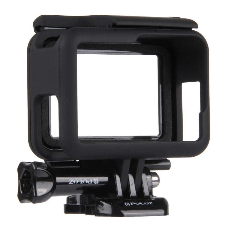 PULUZ ABS Plastic Housing Shell Frame Mount Protective Case Cage with Pedestal and Long Screw for GoPro HERO(2018) /7 Black /6 /5 - Protective Frame by PULUZ | Online Shopping South Africa | PMC TechLife | Buy Now Pay Later Mobicred
