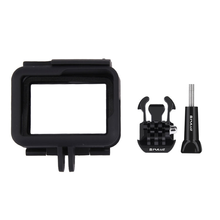 PULUZ ABS Plastic Housing Shell Frame Mount Protective Case Cage with Pedestal and Long Screw for GoPro HERO(2018) /7 Black /6 /5 - Protective Frame by PULUZ | Online Shopping South Africa | PMC TechLife | Buy Now Pay Later Mobicred