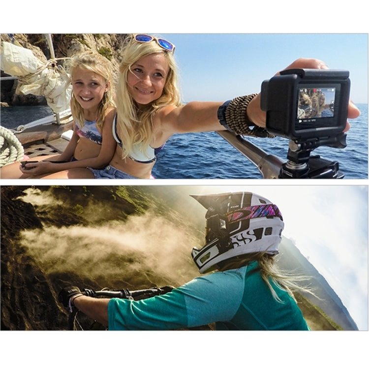 PULUZ ABS Plastic Housing Shell Frame Mount Protective Case Cage with Pedestal and Long Screw for GoPro HERO(2018) /7 Black /6 /5 - Protective Frame by PULUZ | Online Shopping South Africa | PMC TechLife | Buy Now Pay Later Mobicred