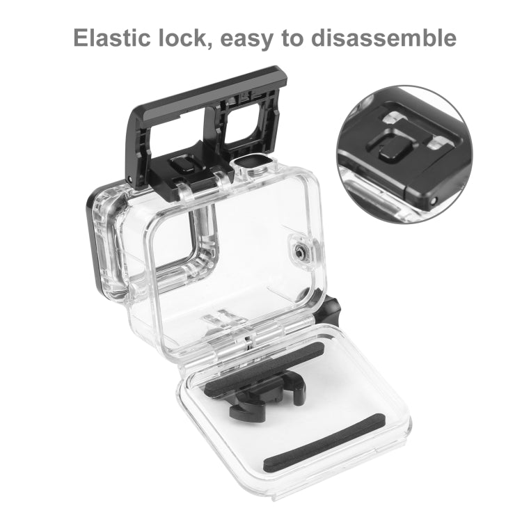 PULUZ for GoPro HERO(2018) / HERO7 Black /6 /5 60m Underwater Waterproof Housing Diving Protective Case with Buckle Basic Mount & Screw - Waterproof Cases by PULUZ | Online Shopping South Africa | PMC TechLife | Buy Now Pay Later Mobicred