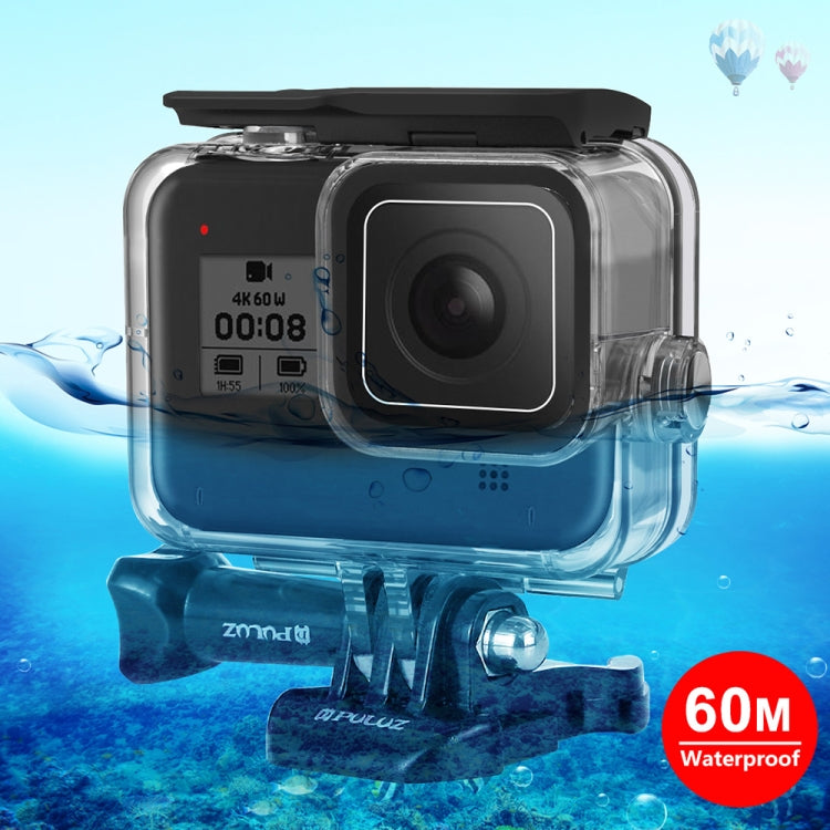 PULUZ 60m Underwater Depth Diving Case Waterproof Camera Housing for GoPro HERO8 Black - free shipping - PMC TechLife - Order now!