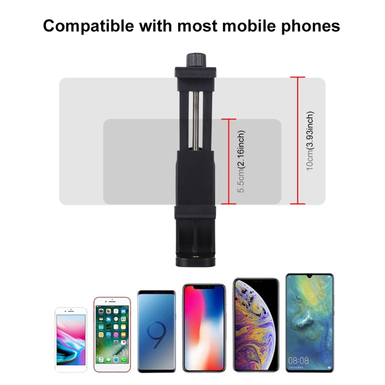 PULUZ 360 Degree Rotating Universal Horizontal Vertical Shooting Phone Clamp Holder Bracket for iPhone, Galaxy, Huawei, Xiaomi, Sony, HTC, Google and other Smartphones - Desktop Holder by PULUZ | Online Shopping South Africa | PMC TechLife