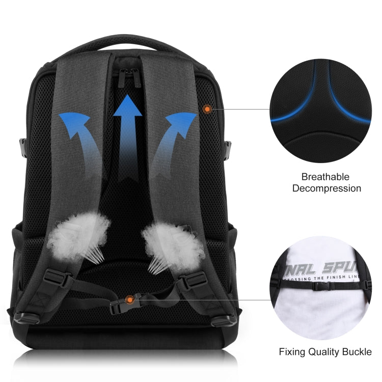 PULUZ Outdoor Portable Waterproof Scratch-proof Dual Shoulders Backpack Handheld PTZ Stabilizer Camera Bag with Rain Cover for Digital Camera, DJI Ronin-SC / Ronin-S (Black) - free shipping - PMC TechLife - Order now!