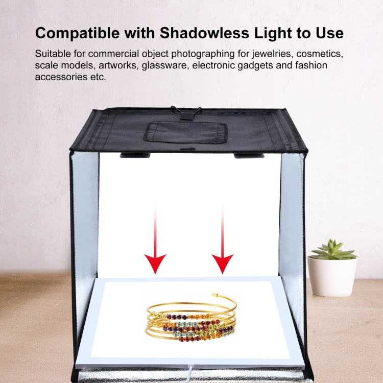 PULUZ Photo Studio Light Box Portable 60 x 60 x 60 cm Light Tent LED 5500K White Light Dimmable Mini 36W Photography Studio Tent Kit with 6 Removable Backdrops (Black Orange White Green Blue Red)(AU Plug) - free shipping - PMC TechLife - Order now!